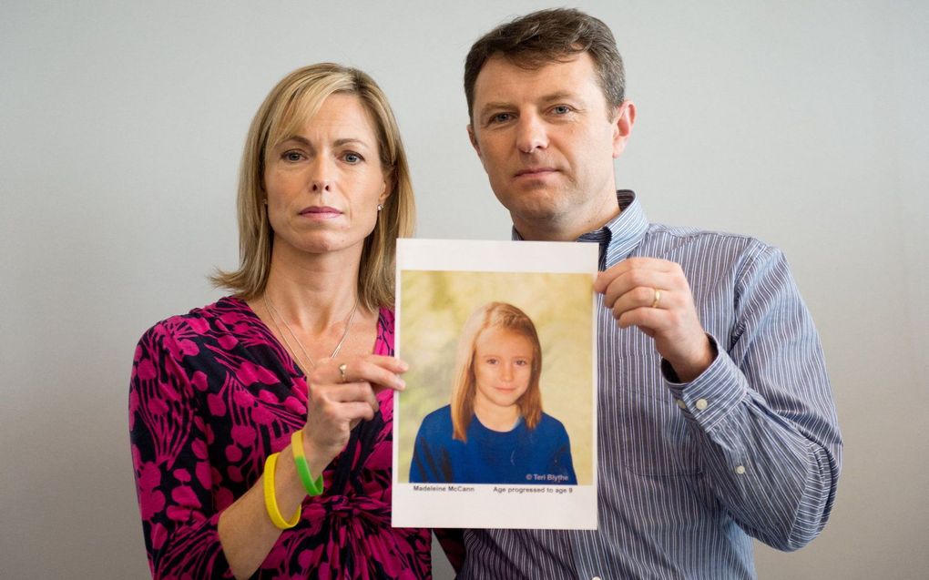 De ouders van Maddie. beeld AFP, LEON NEAL