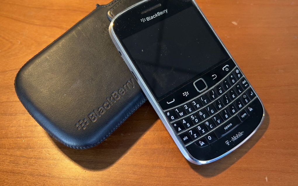 Een Blackberry. beeld AFP, Daniel Slim