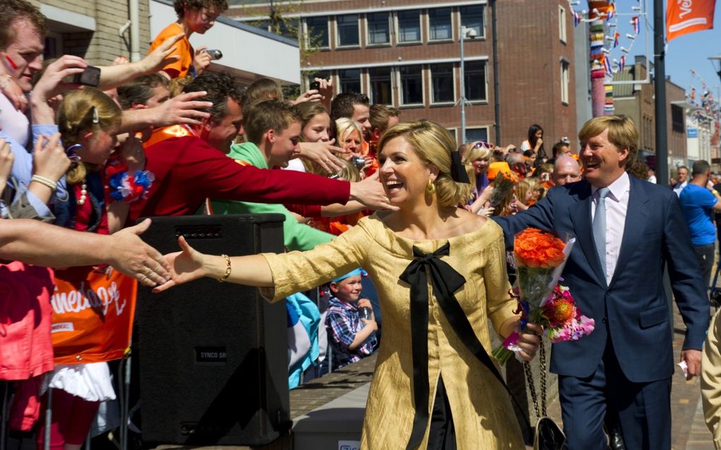 Op Koninginnedag 2012 werd Marc Drost aangesproken door meerdere leden van het Koninklijk Huis. beeld ANP, Robin Utrecht