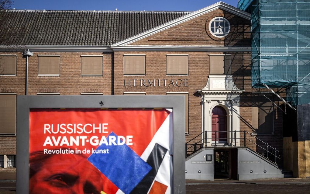 „Het museum Hermitage in Amsterdam liet regelmatig de prachtige vruchten van de interactie tussen Rusland en het Westen zien, totdat het tragisch genoeg moest worden gesloten.” beeld ANP, Remko de Waal