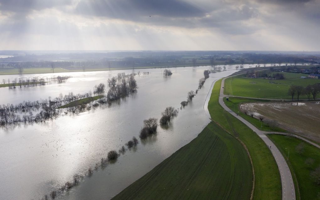 „Actiegroep Maas Cleanup is een beweging van bedrijven, organisaties en burgers die zorgen hebben over de rivier de Maas.” Foto: de Maas bij Wijchen. beeld ANP, Robin van Lonkhuijsen