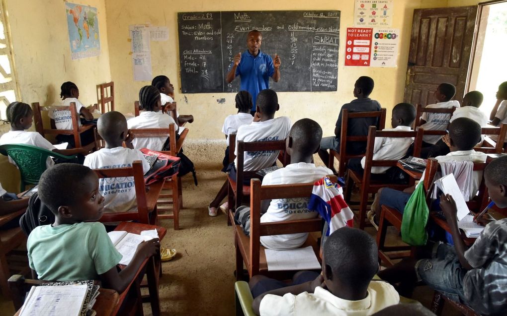 „Een beetje hulp bij de opleiding kan de hele toekomst van een kind op een ander spoor zetten.” beeld AFP, Issouf Sanogo