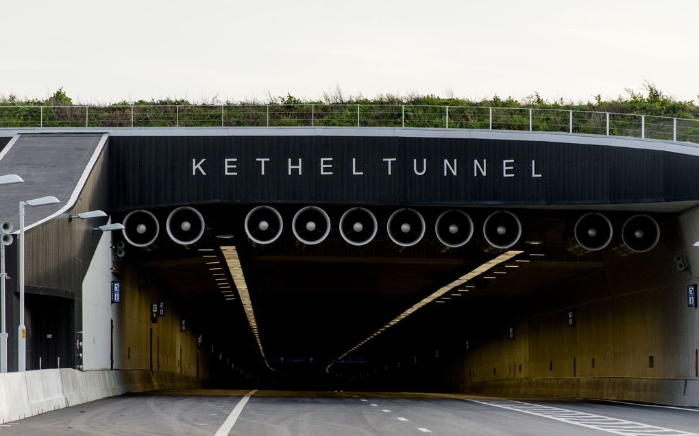 Ketheltunnel. beeld ANP, ROBIN VAN LONKHUIJSEN