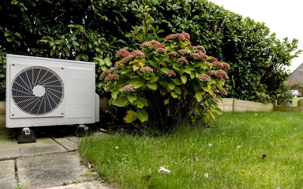 Een duurzame warmtepomp. beeld ANP, Sander Koning