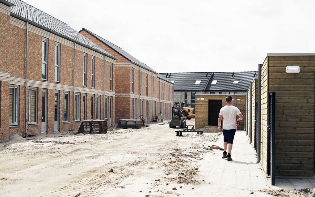 Nieuwbouwwoningen in Nijmegen. beeld ANP, Flip Franssen