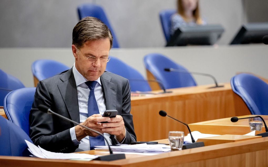 Premier Rutte. beeld ANP, Robin van Lonkhuijsen