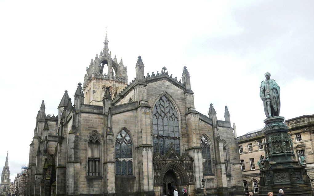 De St. Gileskerk in Edinburgh (Schotland). beeld RD