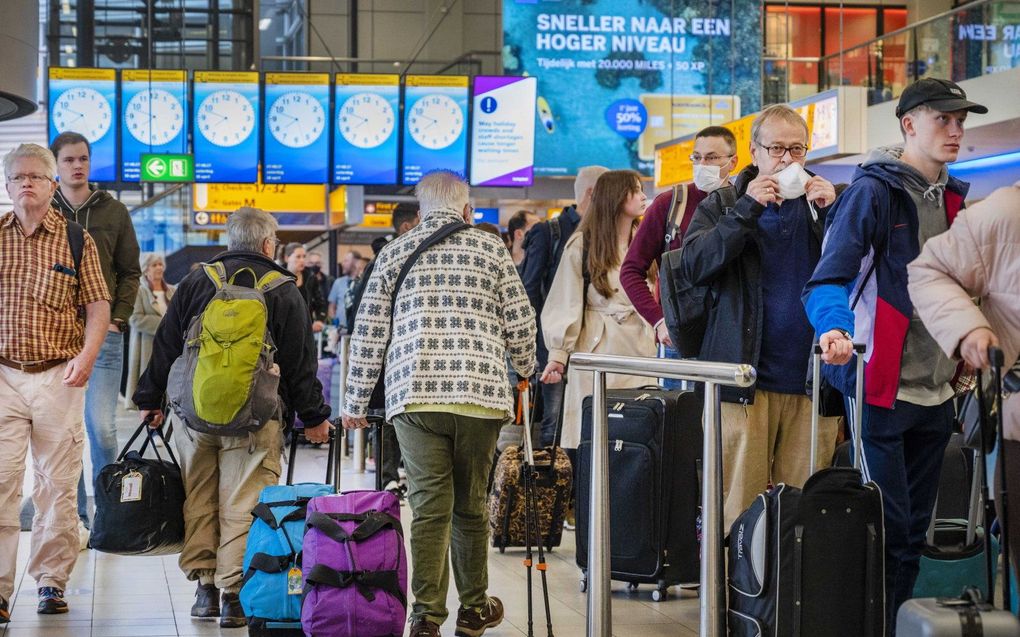 Schiphol. beeld ANP EVERT ELZINGA