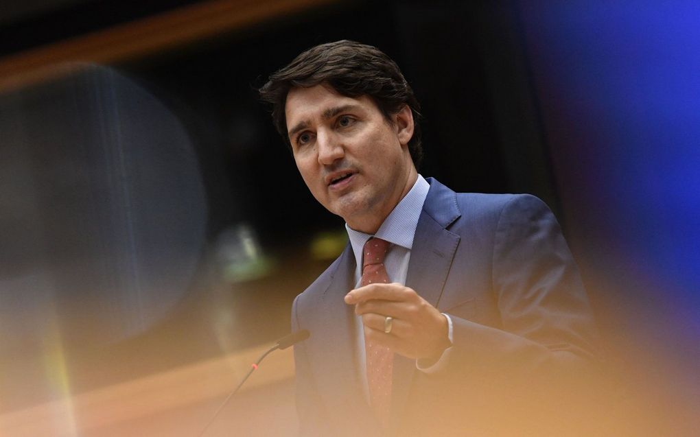 Trudeau. beeld AFP, JOHN THYS