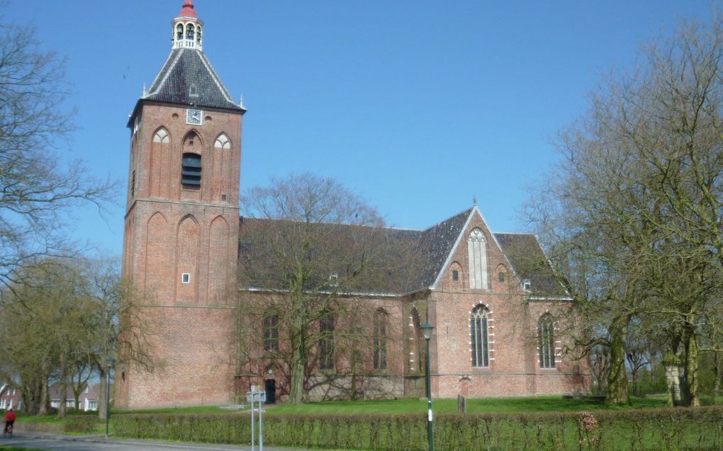 De Sint-Hippolytuskerk in Middelstum. beeld Wikimedia