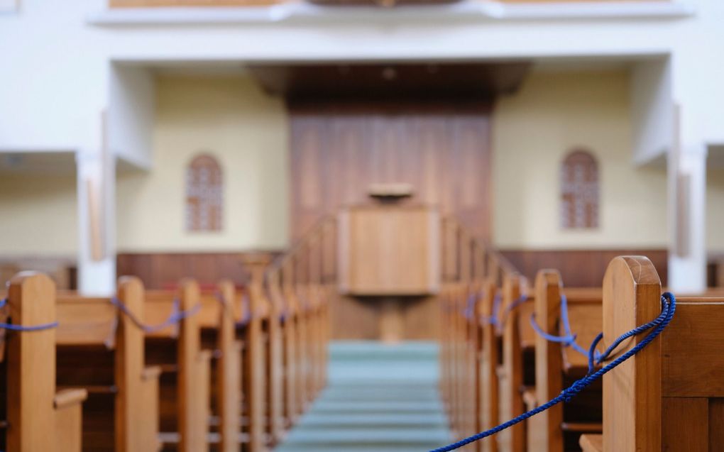 „Juist de coronacrisis zou ons te binnen moeten brengen dat de kerk over ziekte een eigen taal heeft, die los staat van de medische middelen of de concrete stand van zaken op het coronadashboard. beeld RD, Sjaak Verboom