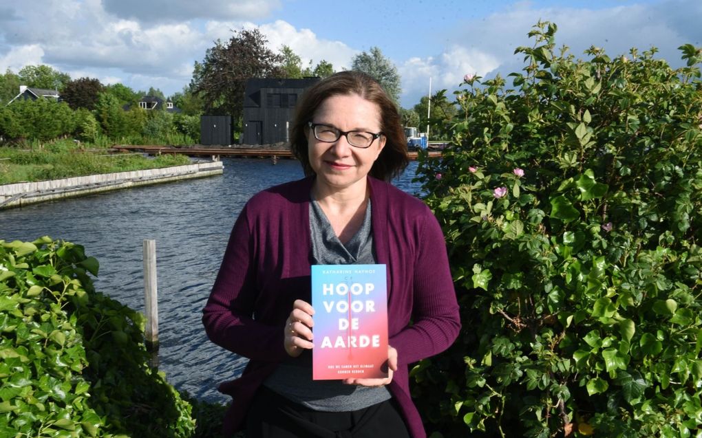 Een van meest toonaangevende klimaatwetenschappers Katharine Hayhoe was begin deze maand in Nederland toen de vertaling van haar boek uitkwam. De christelijke wetenschapper staat in de frontlinie van het klimaatdebat en krijgt veel over haar heen.  beeld ANP, Frans van Zijst