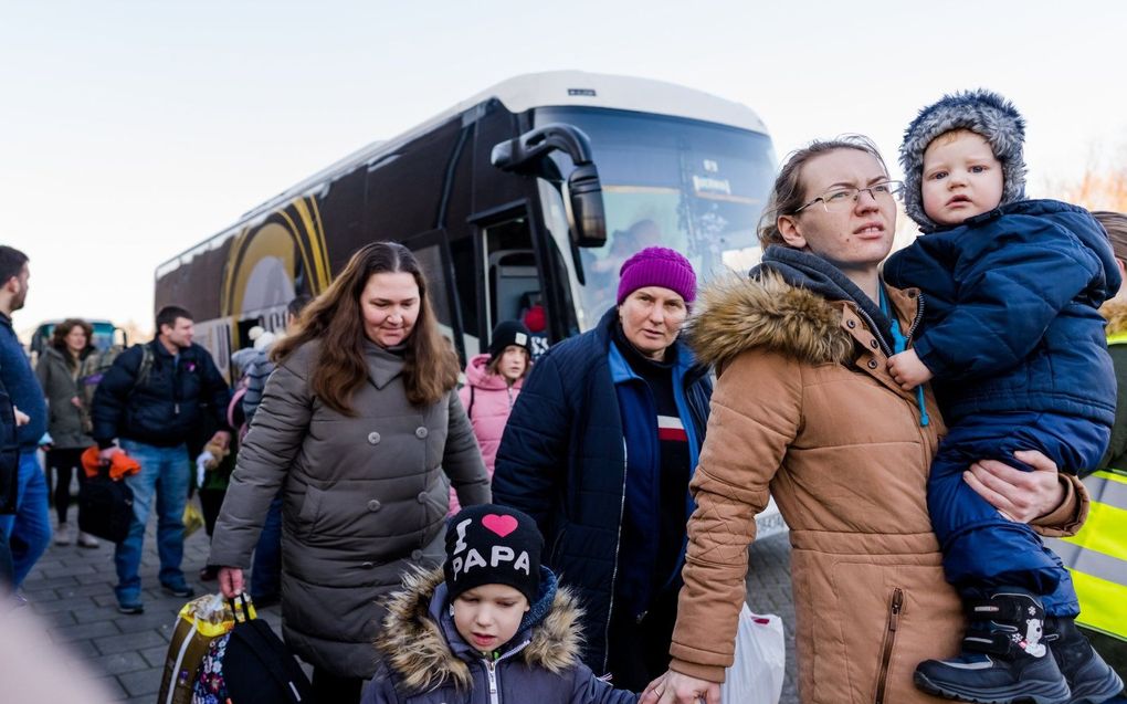 „Het aantal mensen dat van huis en haard is verdreven, stijgt al jaren en is het afgelopen jaar helemaal met een sprong omhoog gegaan." beeld beeld ANP, Marco de Swart