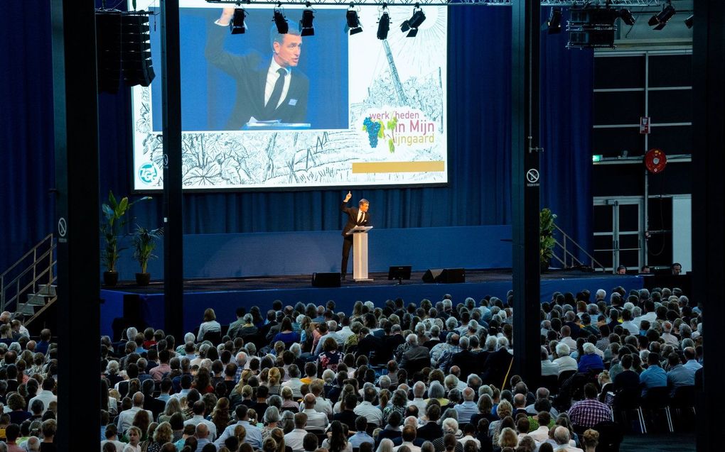 In Gorinchem vond zaterdag de 65e zendingsdag van Zending Gereformeerde Gemeenten plaats. beeld Cees van der Wal