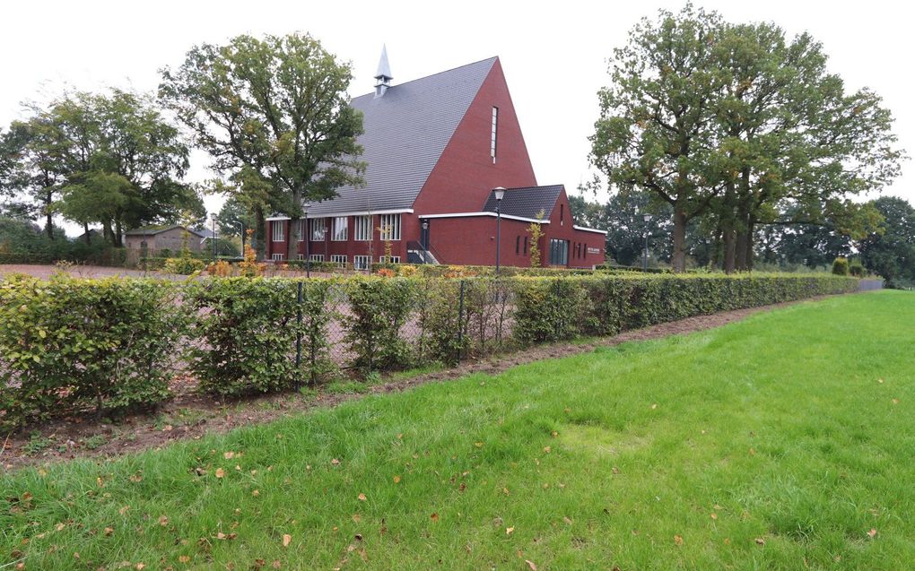 Het kerkgebouw van de gereformeerde gemeente te Ede.  beeld J. Sinke