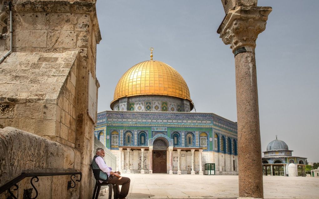 „In 1980 nam de Knesset de Wet van Jeruzalem aan. Deze basiswet proclameert Jeruzalem als hoofdstad van Israël.” beeld RD, Henk Visscher