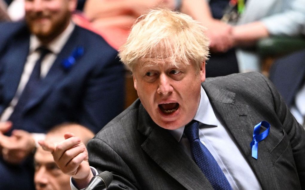 Boris Johnson. beeld AFP, Jessica Taylor