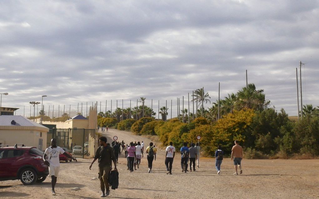 Melilla. beeld EPA, Paqui Sanchez