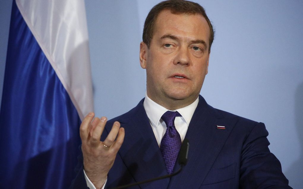 Medvedev. beeld EPA, JULIEN WARNAND