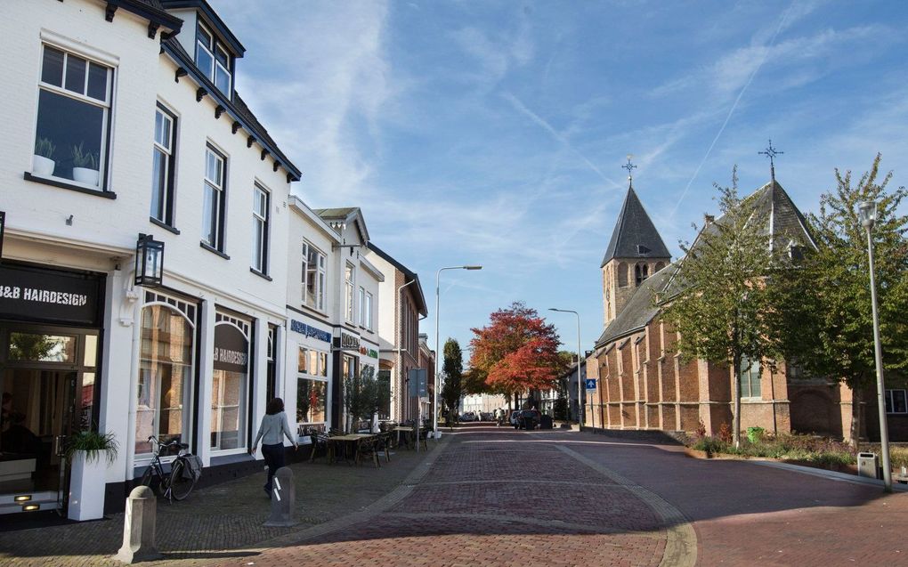 Straatbeeld Geldermalsen, onderdeel gemeente West Betuwe. beeld RD, Anton Dommerholt