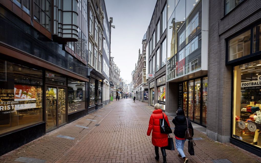 Vaak het gevolg van een recessie: rustige winkelstraten. De vraag naar producten en diensten neemt namelijk af. beeld ANP, Robin van Lonkhuijsen