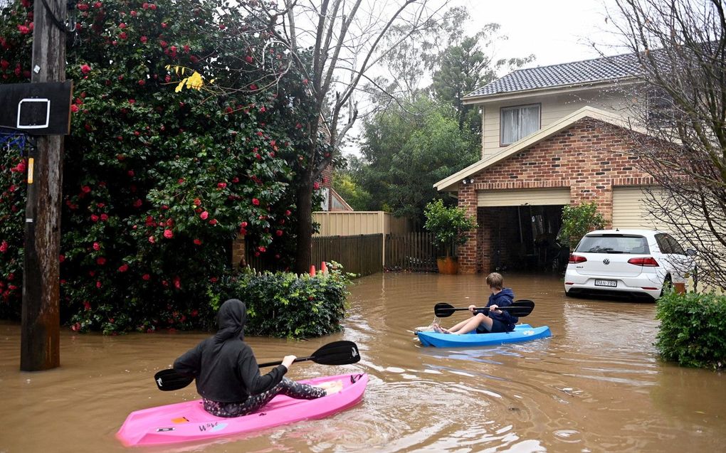 Yarramalong, New South Wales. beeld EPA, JEREMY PIPER