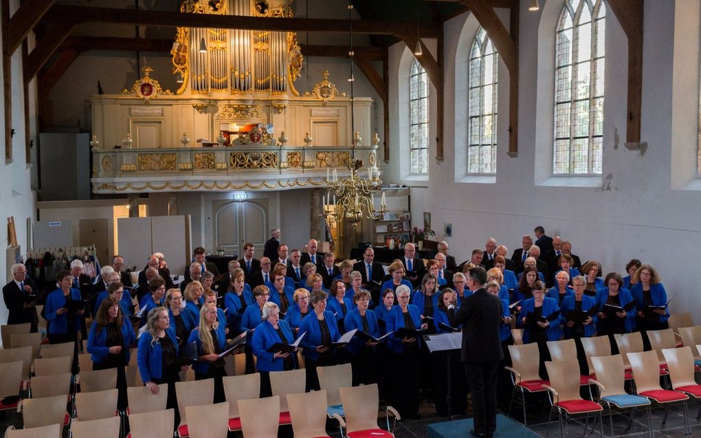 Zangvereniging Vox Jubilans in Waddinxveen, beeld Martin Droog