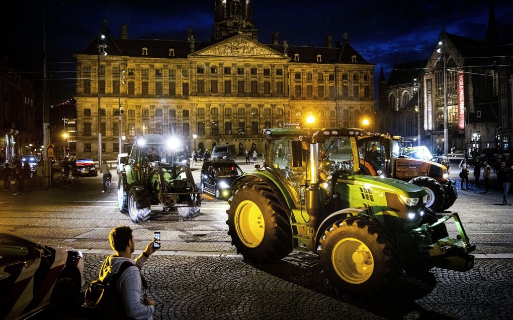 „De boeren en de overheid luisteren de laatste tijd nauwelijks meer naar elkaar.” beeld ANP, Ramon van Flymen