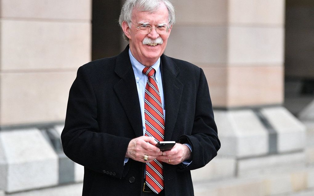 John Bolton. beeld AFP, JUSTIN TALLIS