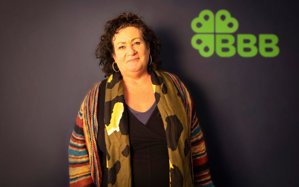 Caroline van der Plas (55), partijleider van de BoerBurgerBeweging (BBB). beeld Henk Visscher