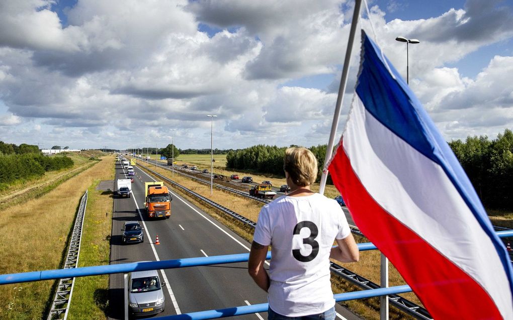 De A50 bij Apeldoorn. beeld ANP, Sem van der Wal