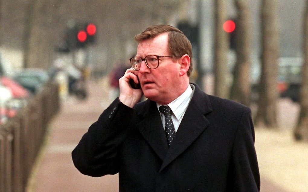 David Trimble in 1998. beeld EPA, Gerry Penny