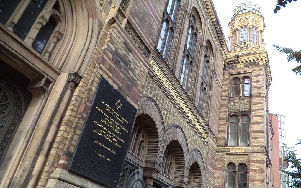 De hoofdsynagoge in Berlijn. beeld RD