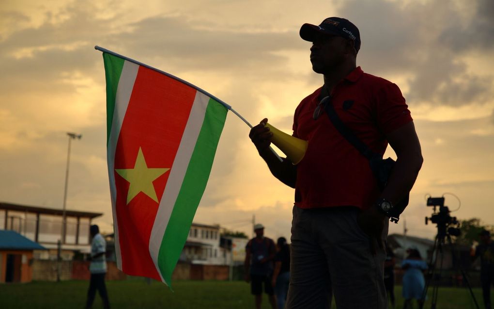 In Suriname kijken weinig mensen uit naar het bezoek van de volksvertegenwoordigers uit Nederland. beeld ANP, Ranu Abhelakh