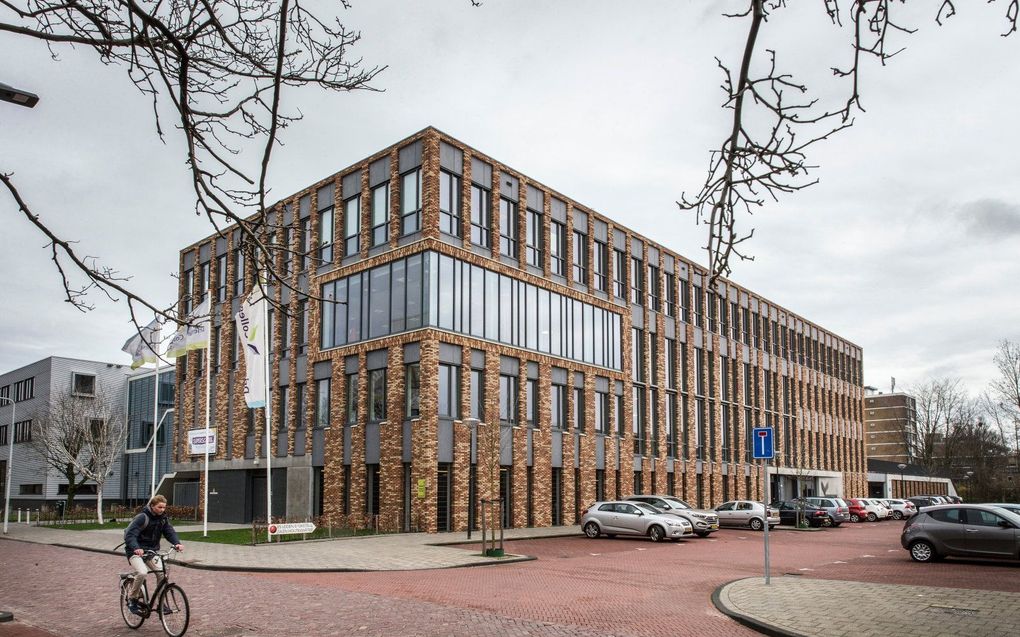 Gebouw van het Driestar College in Leiden. beeld RD, Henk Visscher