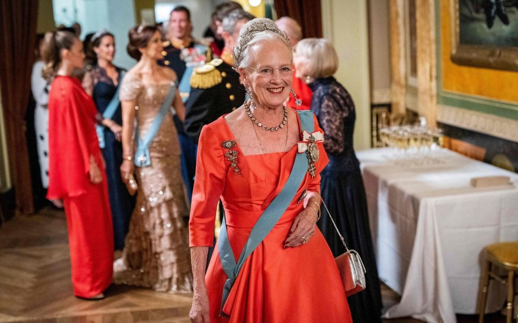 Koningin Margrethe II vierde de afgelopen dagen haar gouden regeringsjubileum. beeld AFP, Ida Marie Odgaard