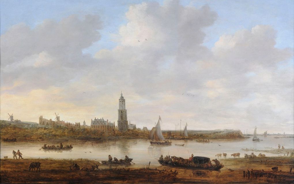 ‘Gezicht op Rhenen vanuit het zuidwesten’ van Jan van Goyen. beeld Thijn van de Ven