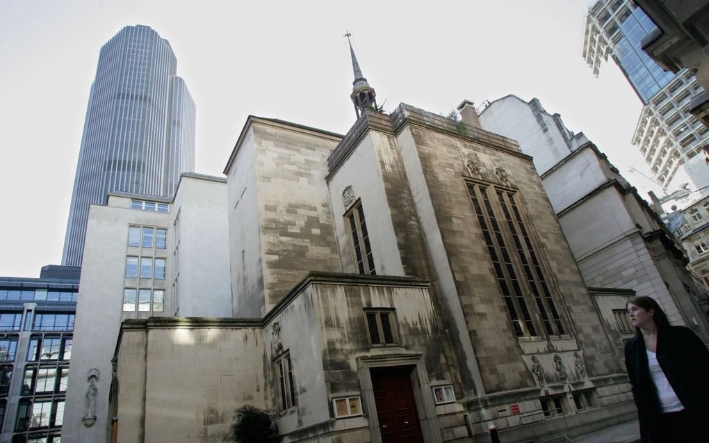 Austin Friars, de Nederlandse kerk in Londen. beeld RD, Anton Dommerholt