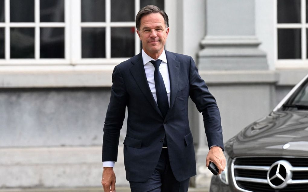 Rutte. beeld AFP, Emmanuel Dunand