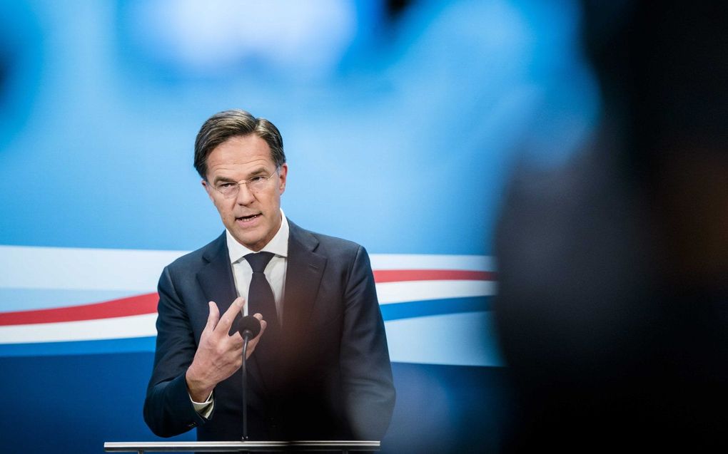 Premier Rutte. beeld ANP, Bart Maat