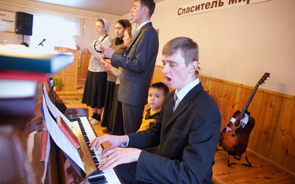 Veel Russische baptisten zijn pacifist. beeld Jaco Klamer