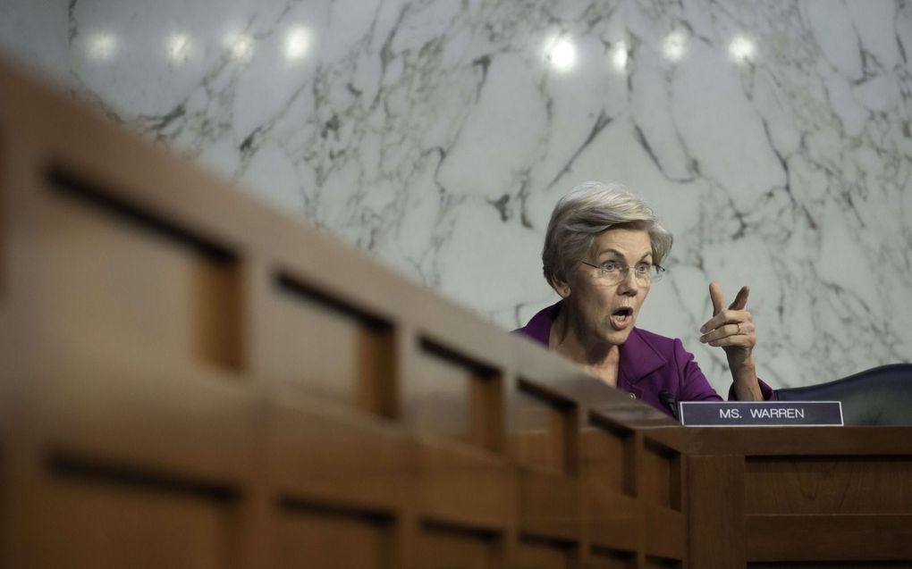 Elizabeth Warren. beeld AFP, Drew Angerer