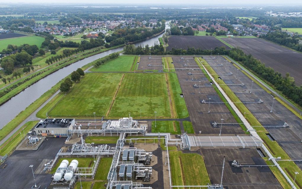 Gaswinning in Groningen. beeld ANP, VINCENT JANNINK