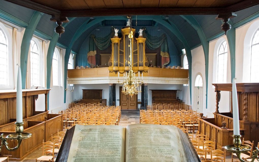 Interieur van de Dorpskerk in Bleiswijk. beeld RD, Henk Visscher