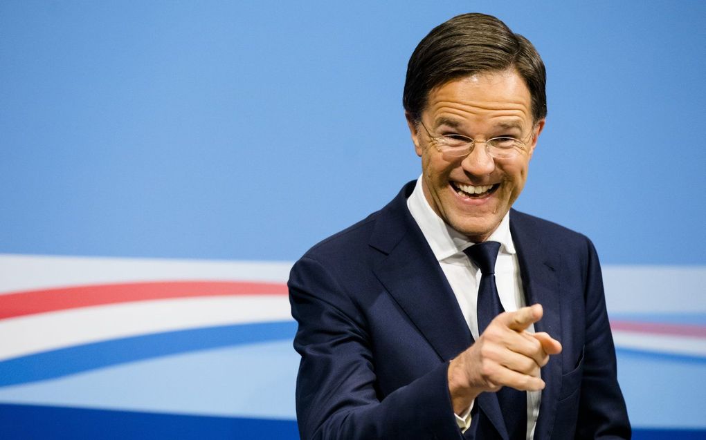 Rutte. beeld ANP BART MAAT