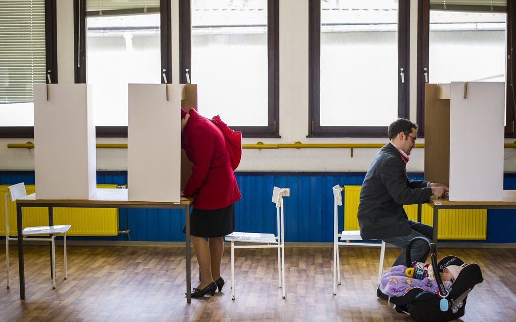 Slovenie stemt over het homohuwelijk. beeld AFP, Jure Makovec