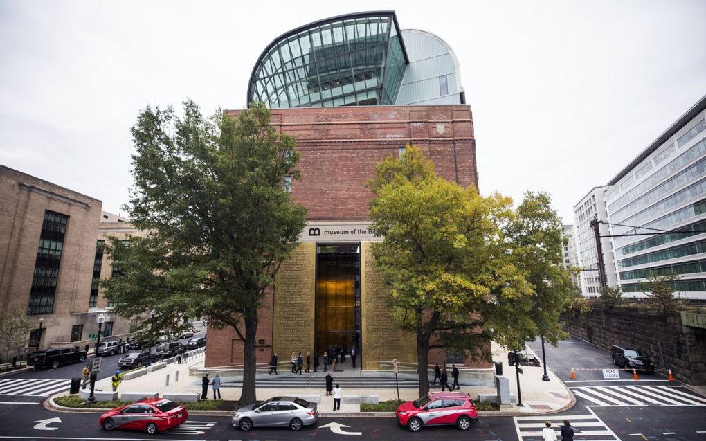 Het Museum of the Bible in de Amerikaanse hoofdstad Washington kampt sinds de opening met affaires rond stukken uit de collectie. beeld EPA, Jim Lo Scalzo