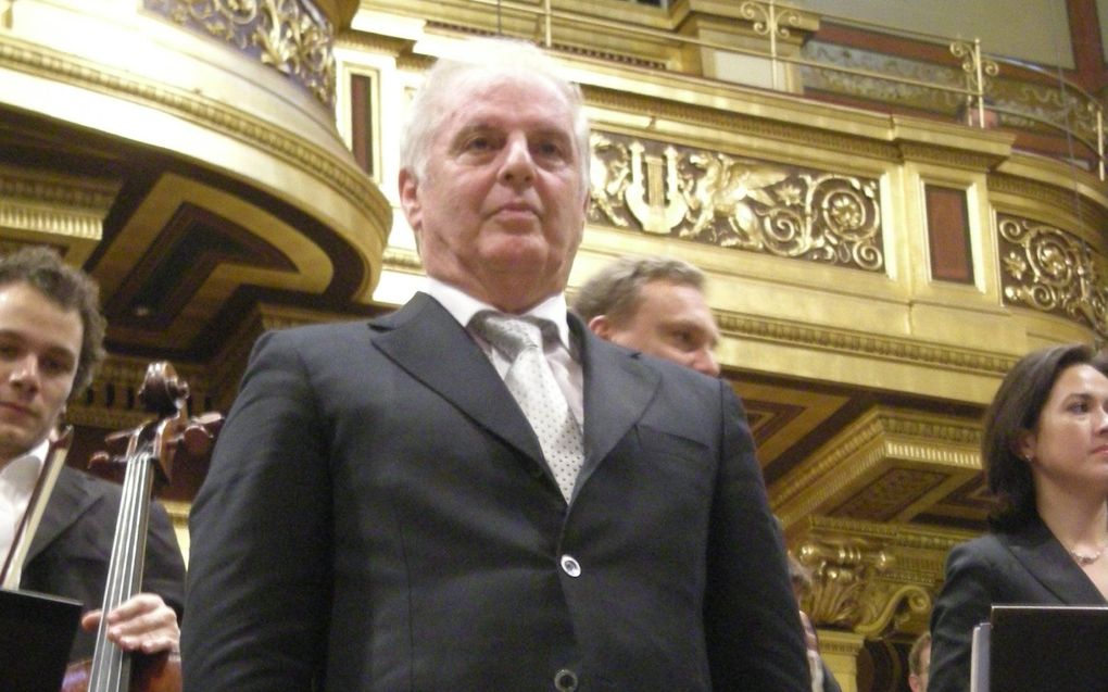 Daniel Barenboim in 2008 in Wenen. beeld Wikipedia