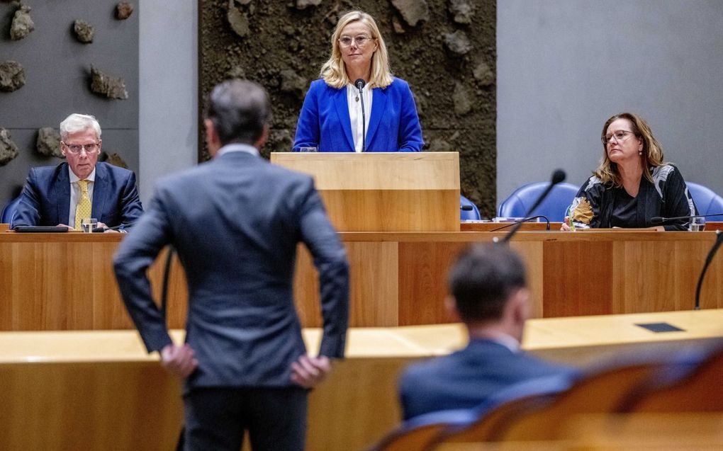 SGP-Kamerlid Stoffer dringt aan op helderheid over bekostigingsmaatregelen voor het prijsplafond. beeld ANP, Robin Utrecht