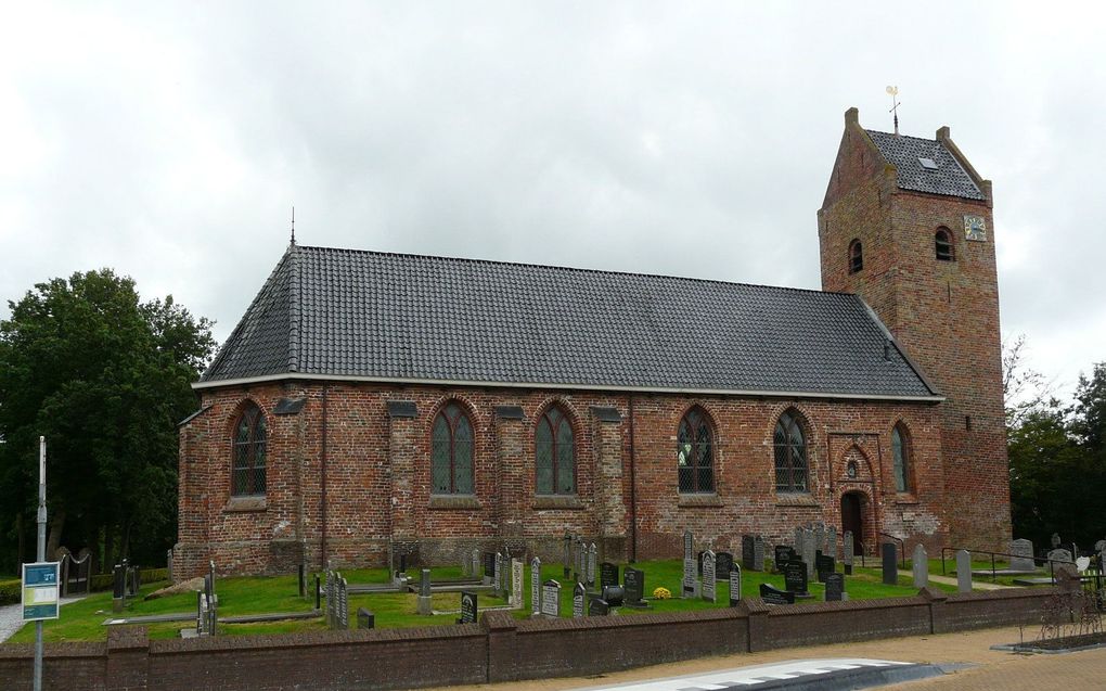 De Grote Kerk in Kollumerzwaag. beeld Wikimedia